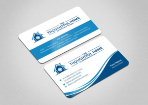 Business Card Design by INDIAN_Ashok for The Thoughtful Home by JWhitaker Designs | Design: #7435347