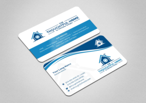 Business Card Design by INDIAN_Ashok for The Thoughtful Home by JWhitaker Designs | Design: #7435351