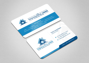 Business Card Design by INDIAN_Ashok for The Thoughtful Home by JWhitaker Designs | Design: #7435352