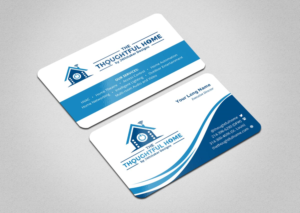 Business Card Design by INDIAN_Ashok for The Thoughtful Home by JWhitaker Designs | Design: #7435354