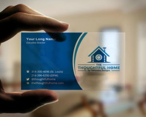 Business Card Design by INDIAN_Ashok for The Thoughtful Home by JWhitaker Designs | Design: #7435357