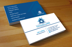 Business Card Design by Hardcore Design for The Thoughtful Home by JWhitaker Designs | Design #7452601
