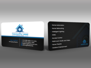 Business Card Design by Hardcore Design for The Thoughtful Home by JWhitaker Designs | Design: #7452602