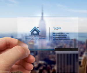 Business Card Design by premnice for The Thoughtful Home by JWhitaker Designs | Design: #7449143