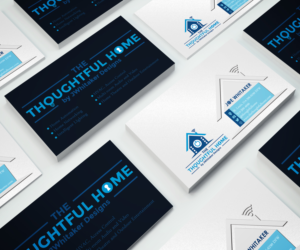 Business Card Design by JK18 for The Thoughtful Home by JWhitaker Designs | Design: #7469954