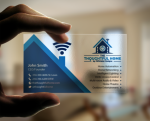 Business Card Design by chandrayaan.creative for The Thoughtful Home by JWhitaker Designs | Design: #7444375