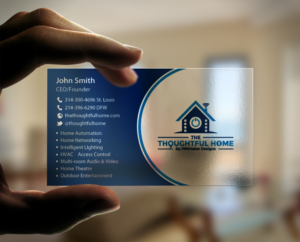 Business Card Design by chandrayaan.creative for The Thoughtful Home by JWhitaker Designs | Design: #7444376
