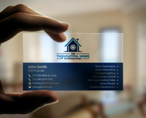 Business Card Design by chandrayaan.creative for The Thoughtful Home by JWhitaker Designs | Design: #7444377