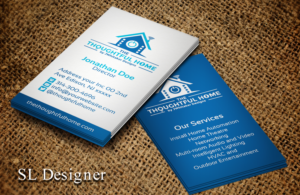 Business Card Design by SL Designer for The Thoughtful Home by JWhitaker Designs | Design: #7433939