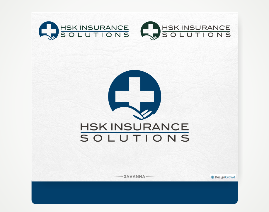 Logo Design by Savana for HSK Insurance Solutions | Design #1871178