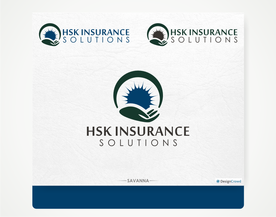 Logo Design by Savana for HSK Insurance Solutions | Design #1871182