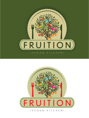 Design de Logo par Tamilan pour Fruition Vegan Kitchen | Design : #7447172