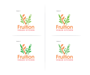 Logo Design by MB Design India for Fruition Vegan Kitchen | Design #7466480