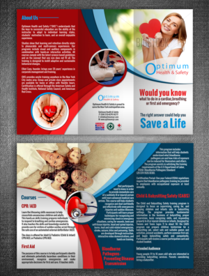 Diseño de Flyer por rug para Optimum Health and Safety | Diseño: #7508869