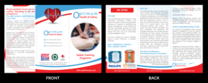 Diseño de Flyer por Rick Miller para Optimum Health and Safety | Diseño: #7514648