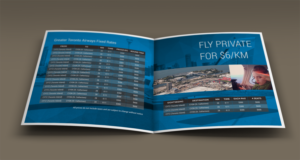 Adventure Flights/ Private Charters (Air Taxi) | Brochure Design by lookedaeng