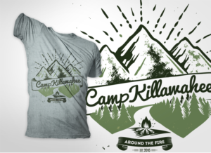 Youth Summer Camp T-Shirt Design
