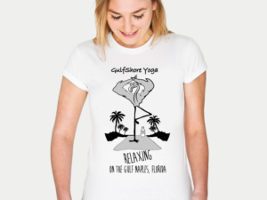 Design de T-shirt par Aleksic pour GulfShore Yoga by LifeStyle Enrichment Services | Design : #7444544