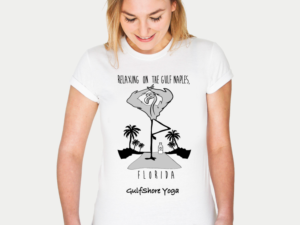 Design de T-shirt par Aleksic pour GulfShore Yoga by LifeStyle Enrichment Services | Design : #7444545