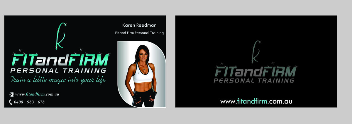 Business Card Design by Timely Art & Design for Fit and Firm Personal Training | Design #1908151