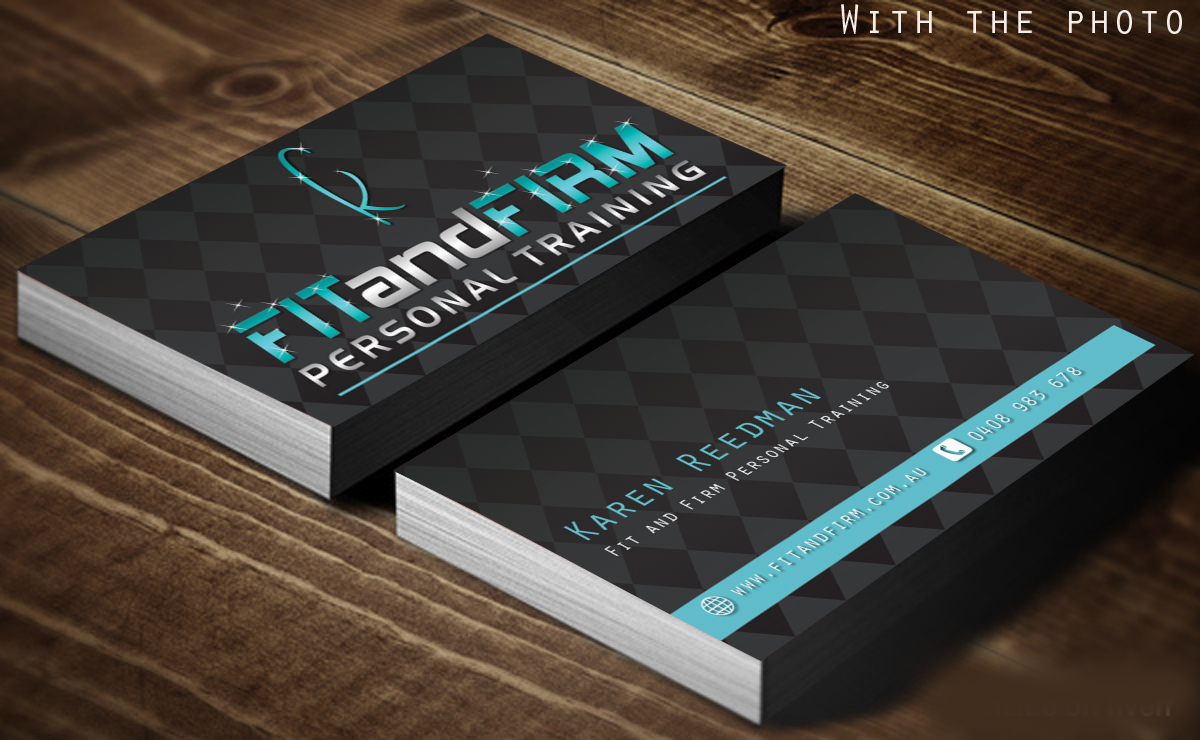 Design de Carte de Visite par Harshan pour Fit and Firm Personal Training | Design #1921450