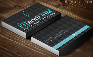 Design de Carte de Visite par Harshan pour Fit and Firm Personal Training | Design : #1921450