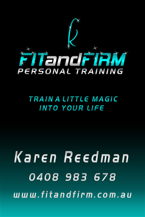 Business Card Design by krdesign for Fit and Firm Personal Training | Design: #1889615