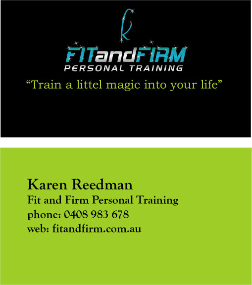 Business Card Design by Mamunur Rahman for Fit and Firm Personal Training | Design #1886116