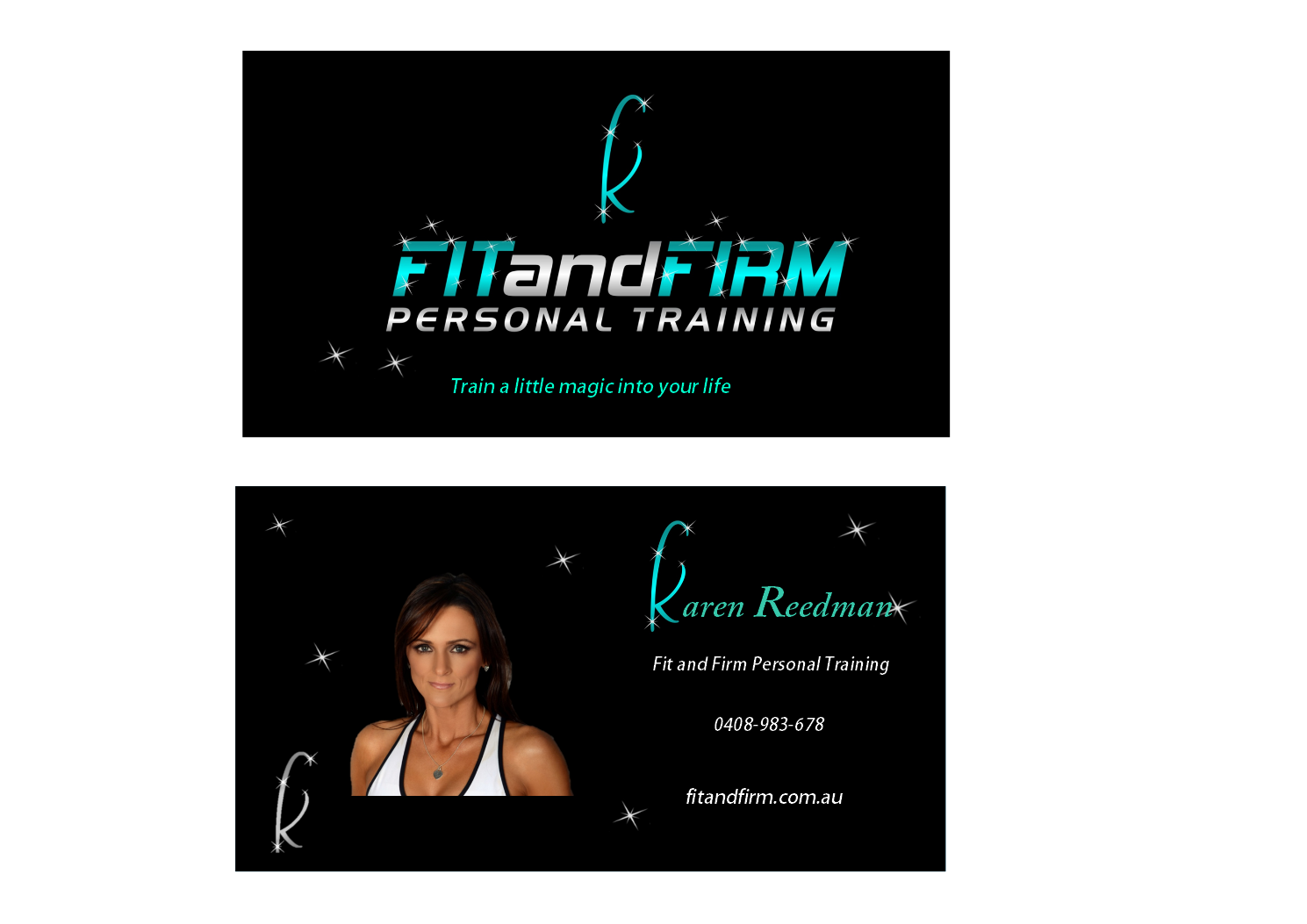 Diseño de Tarjeta de Presentación por sgarchdesign para Fit and Firm Personal Training | Diseño #1911461