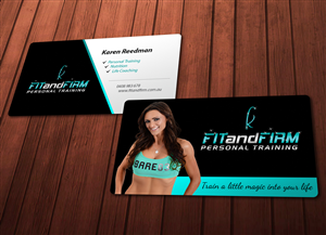 Design de Carte de Visite par Chere pour Fit and Firm Personal Training | Design : #1931268