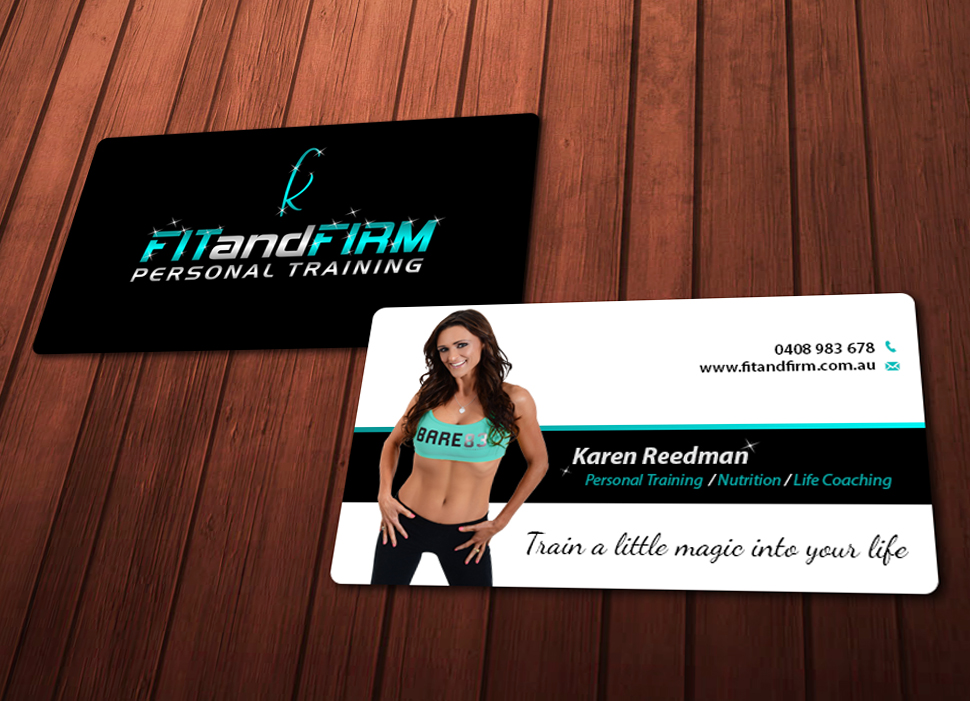 Diseño de Tarjeta de Presentación por Chere para Fit and Firm Personal Training | Diseño #1931271