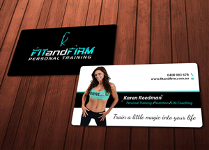 Design de Carte de Visite par Chere pour Fit and Firm Personal Training | Design : #1931271
