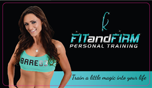 Design de Carte de Visite par Chere pour Fit and Firm Personal Training | Design : #1941421