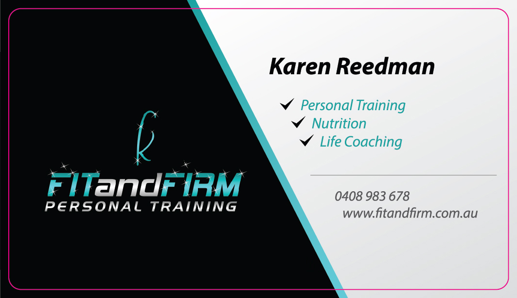 Business Card Design by Chere for Fit and Firm Personal Training | Design #1941656