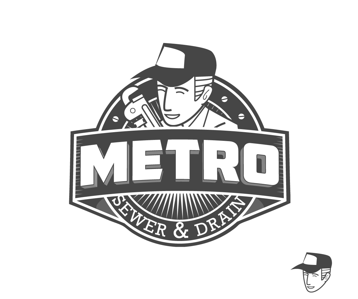 Logo-Design von Minimalist für Metro Sewer and Drain | Design #1875200