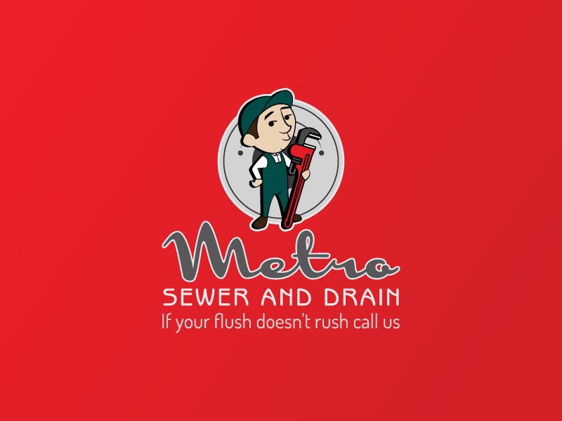 Logo Design by DicéArt for Metro Sewer and Drain | Design #1889732