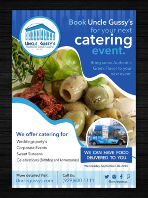 Flyer Design by ESolz Technologies for Uncle Gussys | Design #7511577
