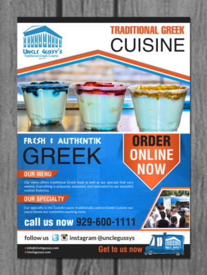 Flyer Design by creative.bugs for Uncle Gussys | Design: #7440107
