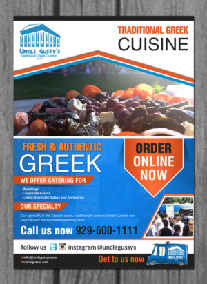 Flyer Design by creative.bugs for Uncle Gussys | Design: #7452888