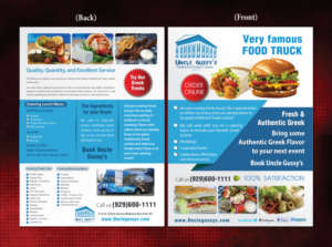 Flyer Design by meet007 for Uncle Gussys | Design: #7483195