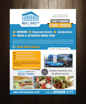 Flyer Design by meet007 for Uncle Gussys | Design: #7483351