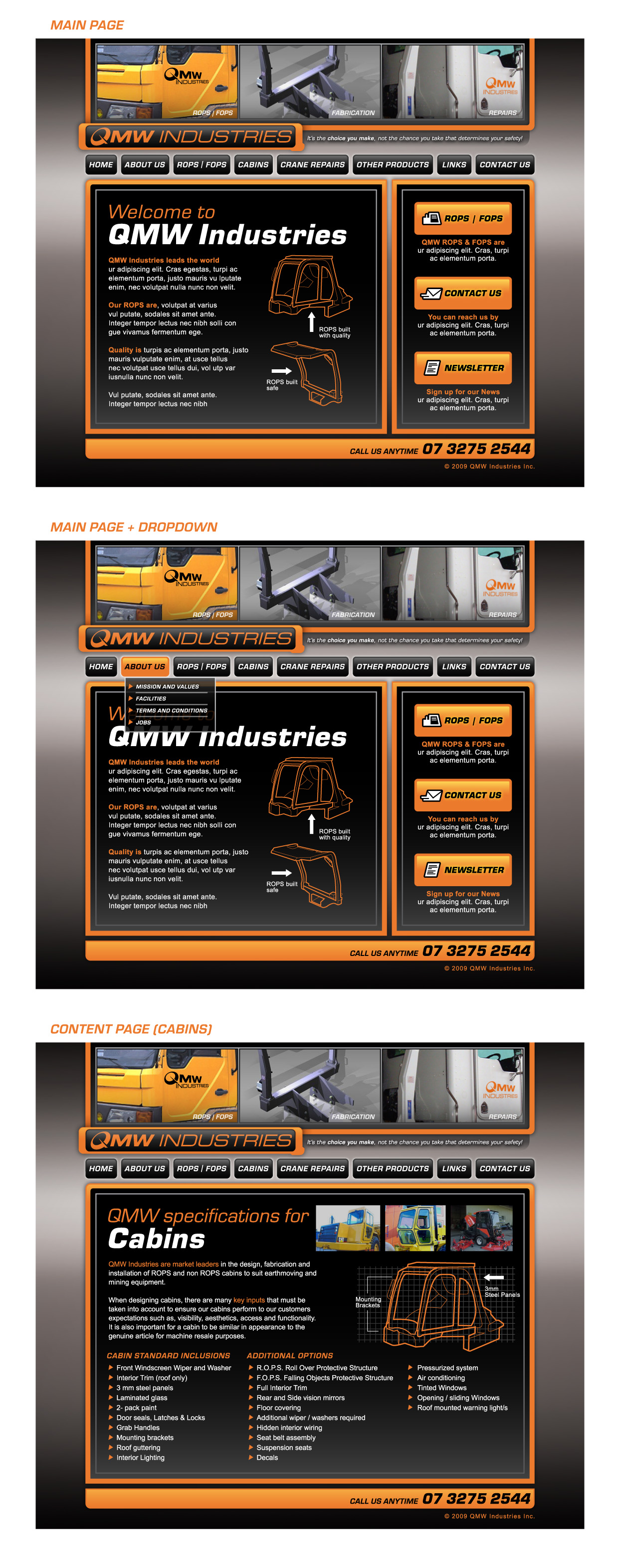 Web Design by FireSide Design for VERVE Online | Design #13236