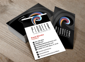 Business Card Design by Pixi Dust for Pioneer Inter-Development, Inc.  | Design: #7440805