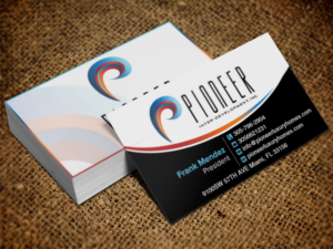 Business Card Design by Pixi Dust for Pioneer Inter-Development, Inc.  | Design: #7440806