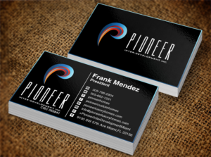 Business Card Design by Lanka Ama for Pioneer Inter-Development, Inc.  | Design: #7440820