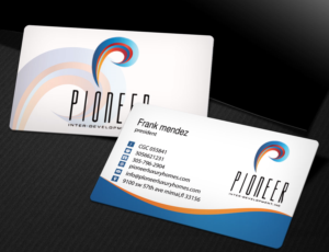 Business Card Design by Lanka Ama for Pioneer Inter-Development, Inc.  | Design: #7440829
