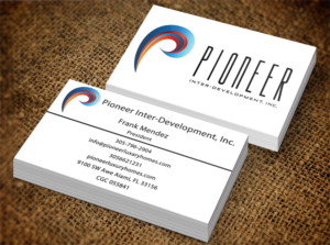 Business Card Design by Lanka Ama for Pioneer Inter-Development, Inc.  | Design: #7440837