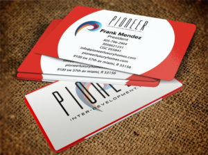 Business Card Design by Lanka Ama for Pioneer Inter-Development, Inc.  | Design: #7440841