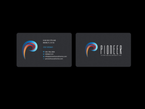Business Card Design by Creations Box 2015 for Pioneer Inter-Development, Inc.  | Design: #7445618