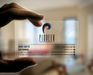 Business Card Design by chandrayaan.creative for Pioneer Inter-Development, Inc.  | Design: #7444285